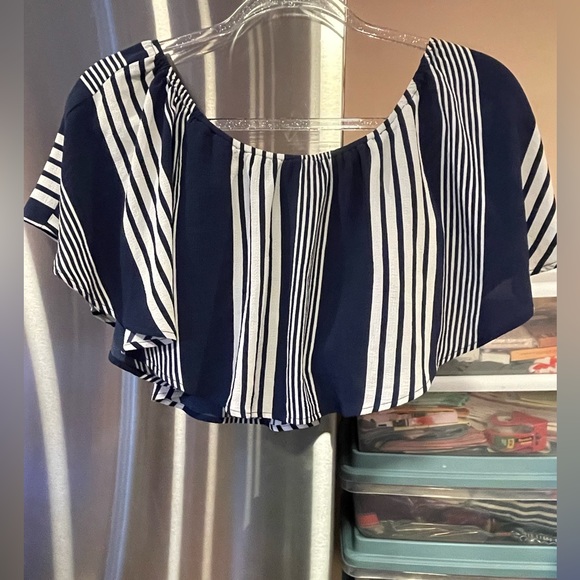 Show Me Your Mumu Heidi Ruffle Top S - Picture 3 of 5